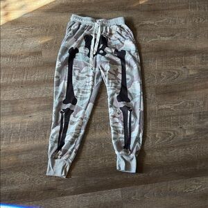 Camouflage Skeleton Joggers